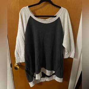 Torrid sweatshirt light/dark grey